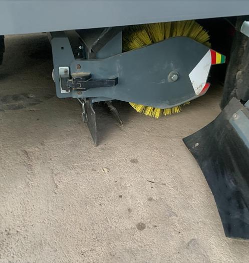 Used Tennant S30 LPG Ride On Sweeper Pick Up Broom Enclosed Cab w Heat AC