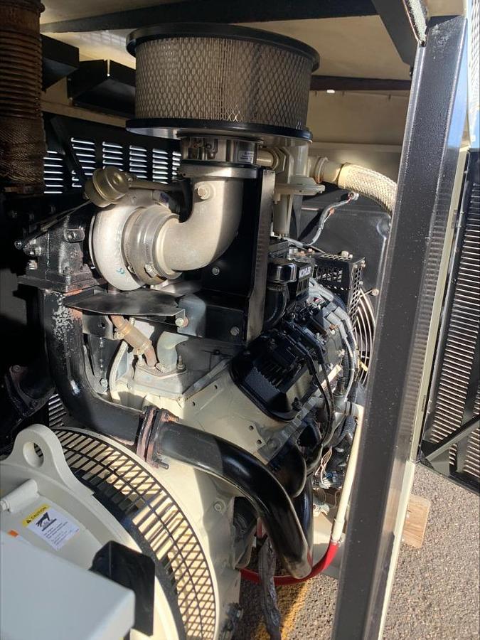 Used Kohler 125RZG 125Kw Standby & Prime Natural Gas Propane Generator 676 Hrs