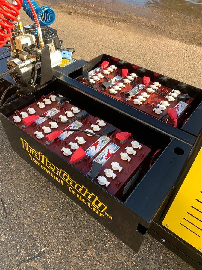 Used 2021 DJ Products TrailerCaddy Yard Dog Terminal Tractor Semi Truck Mover 100k Cap 2 Hrs