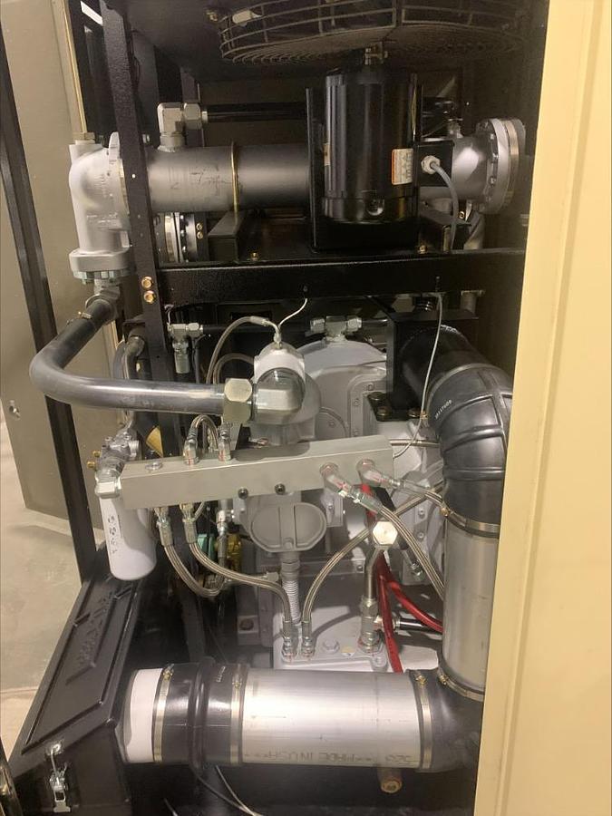 Used 2022 Ingersol Rand IR IRN100H OF Oil Free Oil Less 100 Hp Rotary Screw Air Compressor