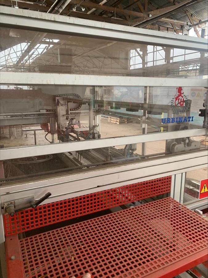 Used Urbinati RW32 Transplanter 4 Seedlings Robotic Programmable Transplanting 40K per Hr