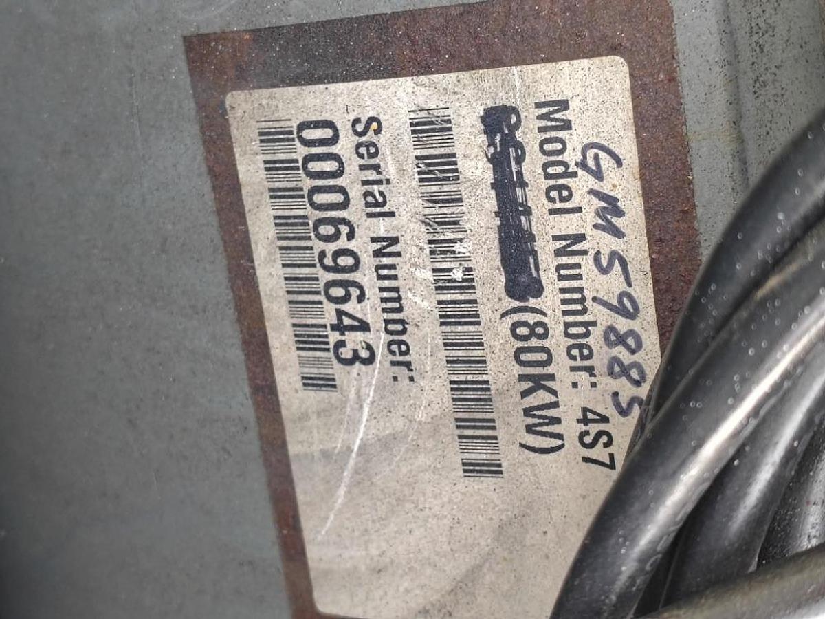 Used Kohler 65EOZC Marine Diesel Generator Large Boat Ship 65kW 3 phase