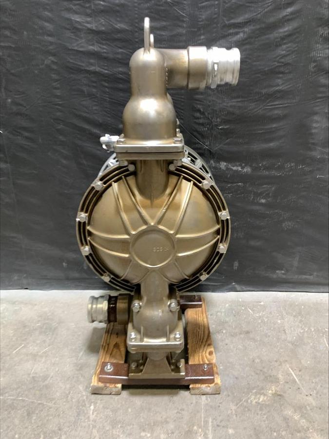 Used Yamada 3" sc414 Stainless Steel Air Powered Double Diaphragm Pump NDP-80BST-NPT