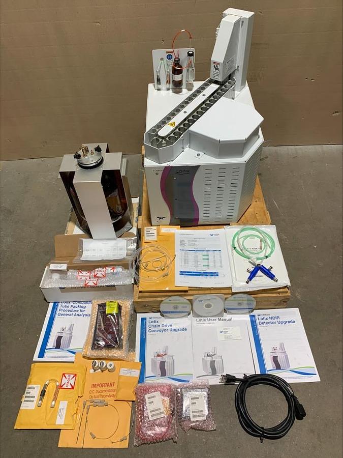 Used Teledyne Tekmar Lotix Total Organic Carbon TOC analyzer AutoSampler w Parts 