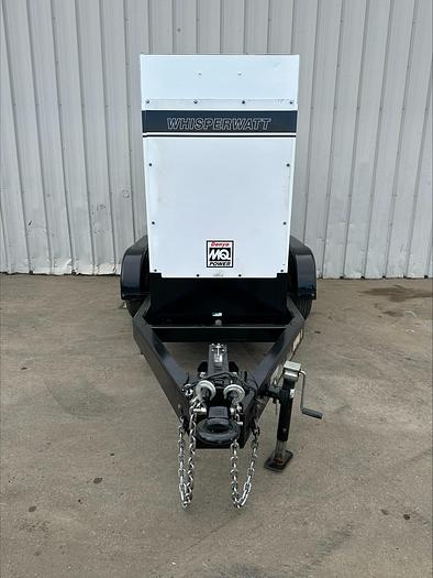 Used MQ MultiQuip WhisperWatt 70 KVA 56 Kw towable generator DCA-70SSIU4F 5736 HRS