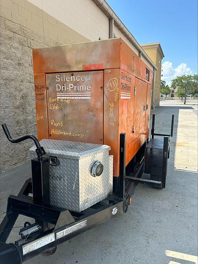 Used Godwin CD103M Dri Prime High Head 6" Deere Diesel Towable Water Pump 1288 HOURS!