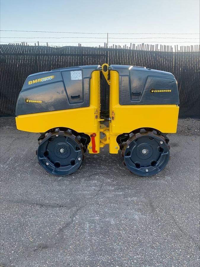 Used 2022 Bomag BMP 8500 Trench Compactor Diesel Vibratory Roller Wacker 272 HRS