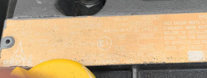 Used RoadHog RH4060-W Skid Steer Diesel Powered 42" 64 HP Asphalt Grinder Cold Planer Attachment 12.9 Hours!!!