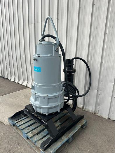 Used Flygt 3300.181 6" 88 HP 460v Large Volume Submersible Dewatering Water Pump