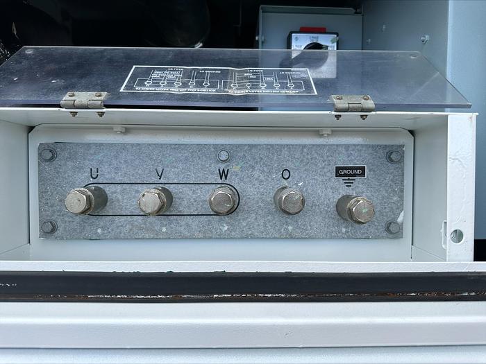 Used MQ MultiQuip WhisperWatt 70 KVA 56 Kw towable generator DCA-70SSIU4F 5736 HRS