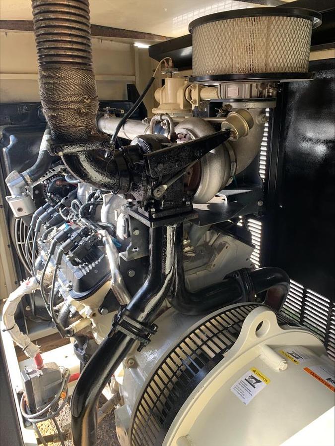 Used Kohler 125RZG 125Kw Standby & Prime Natural Gas Propane Generator 676 Hrs