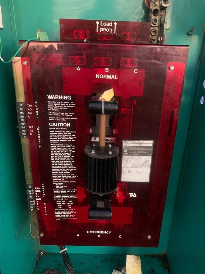Used Cummins Onan DGFA 150 Kw Diesel Standby Generator w Switch 966 HRS 135 Kw Prime