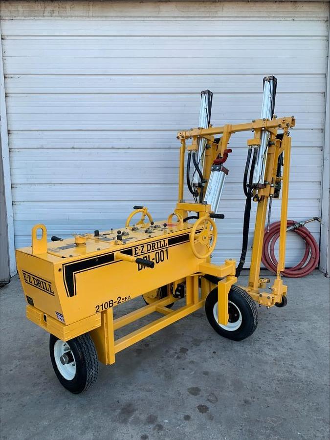 Used 2020 EZ Drill 210B 2SRA30DD 2 Gang Drill Head Slab Rider