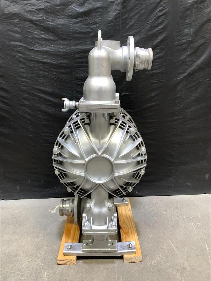 Used Yamada 3" Aluminum Air Powered Double Diaphragm Pump NDP-80 NDP-80BAE