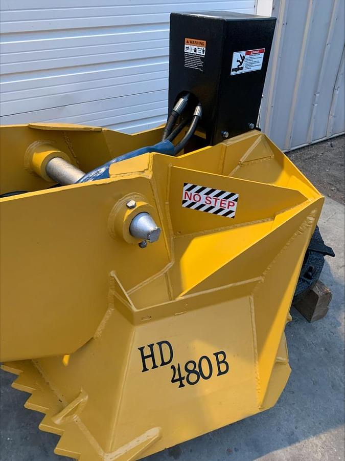 Used SlashBuster HD480B Excavator Brush Cutting Cutter Hydraulic Attachment mulcher