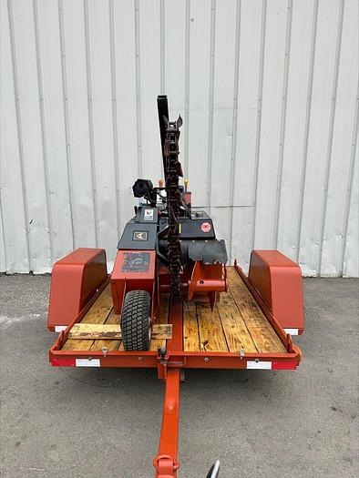 Used Ditch Witch 1820 H Walk Behind 48" Trencher w Trailer 18 HP Vermeer W boring att