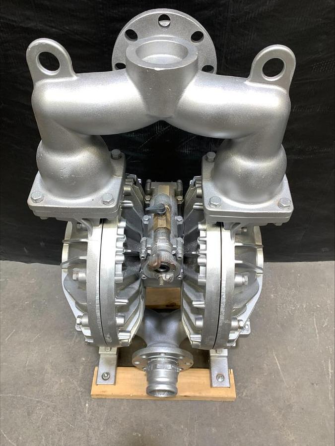 Used Yamada 3" Aluminum Air Powered Double Diaphragm Pump NDP-80 NDP-80BAE