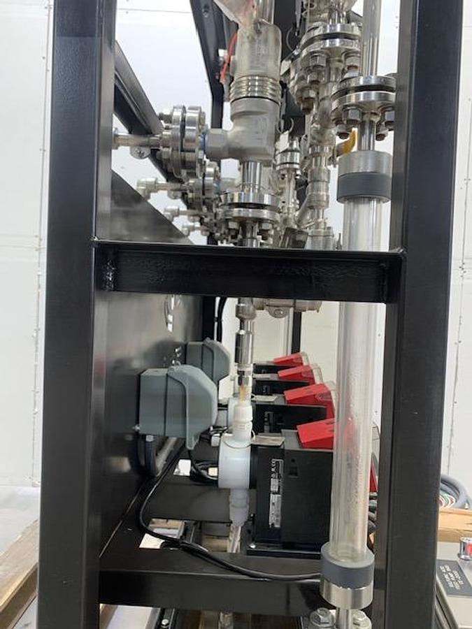 Used New US Water Chemical Feed Pump Skid Multi-Valve Filtration System Irrigation