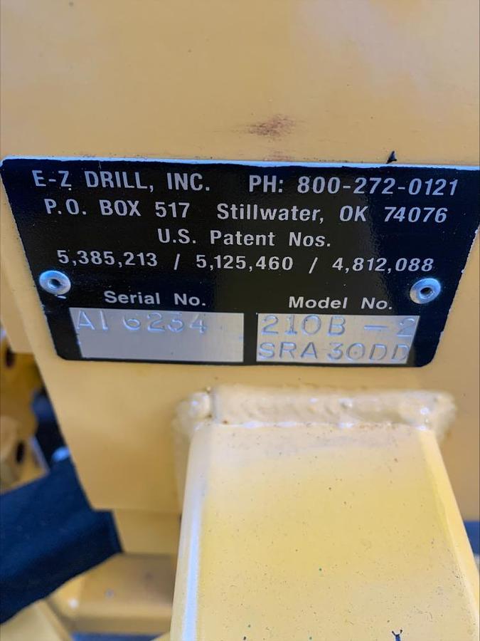 Used 2020 EZ Drill 210B 2SRA30DD 2 Gang Drill Head Slab Rider