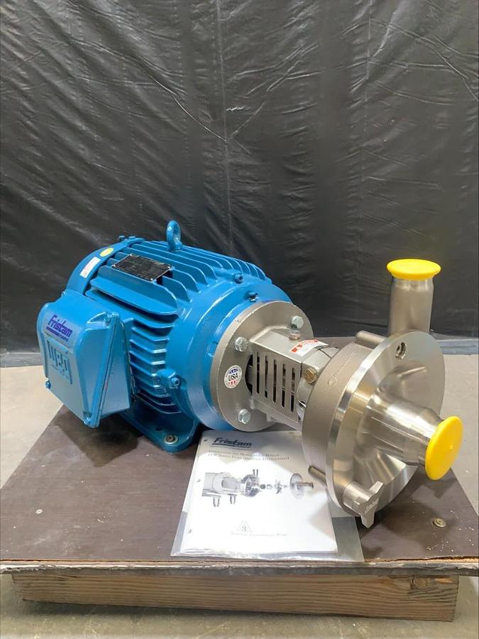 NEW 2022 Fristam 20 Hp Stainless Steel Sanitary Centrifugal Pump FPR3532 175