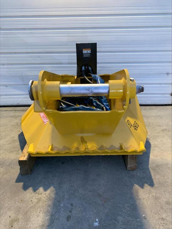 Used SlashBuster HD480B Excavator Brush Cutting Cutter Hydraulic Attachment mulcher