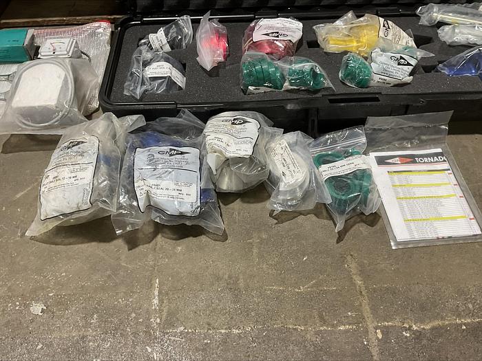 New GMP 89000 Tornado Cable Blowing Blower Machine w Hydraulic Power Pack