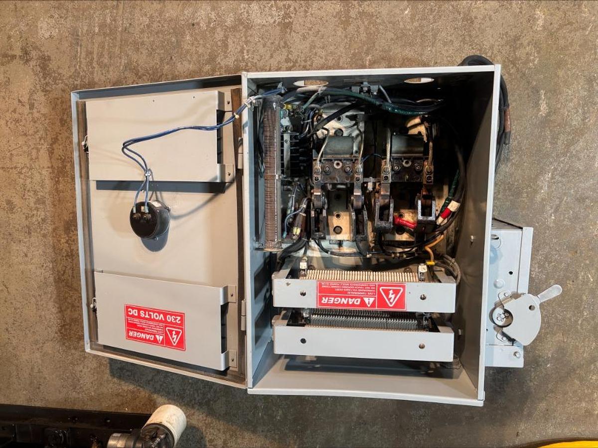 Used Sieb SE300 Scrap Lifting Lift Magnet System w Generator / Hubbell Controller