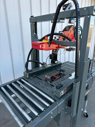 Used 2019 3M Matic 8000a 3" Carton Case Box Sealer Package Seal Tape Sealing Machine