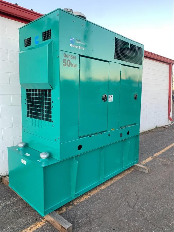 Used Cummins Onan 50 Kw Diesel Standby Generator