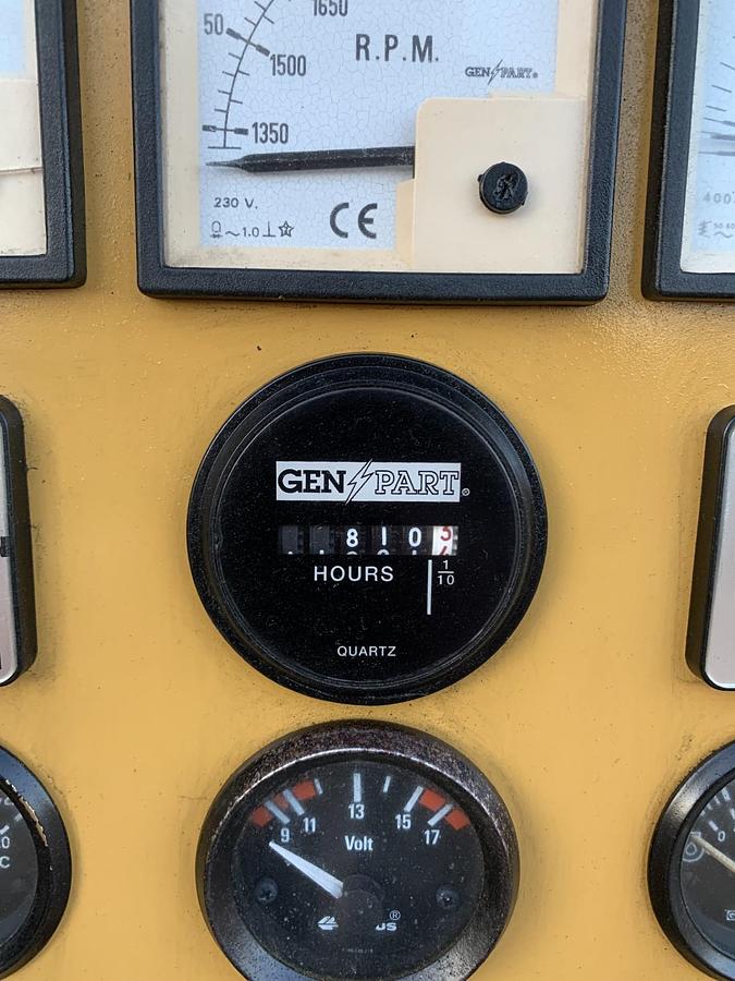 Used Caterpillar Cat Olympian G100F1 Natural Gas Propane 100 Kw Standby Generator 810