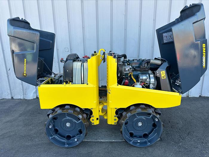 Used 2018 Bomag BMP 8500 Wireless Trench Compactor Vibratory Diesel Roller Wacker 278 Hours