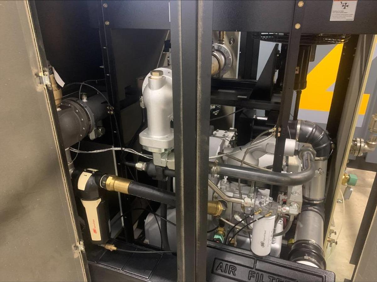 Used 2022 Ingersol Rand IR IRN100H OF Oil Free Oil Less 100 Hp Rotary Screw Air Compressor