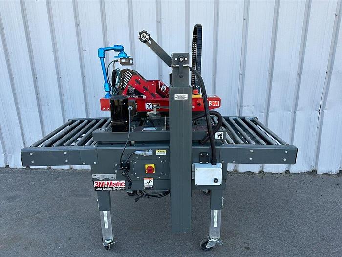 Used 2019 3M Matic 8000a 3" Carton Case Box Sealer Package Seal Tape Sealing Machine