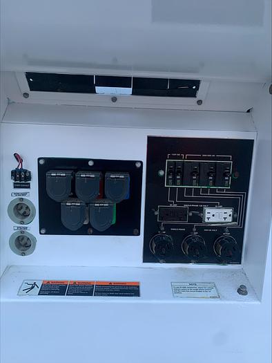 Used MQ MultiQuip WhisperWatt 70 KVA 56 Kw towable generator DCA-70SSIU4F 5259 HRS