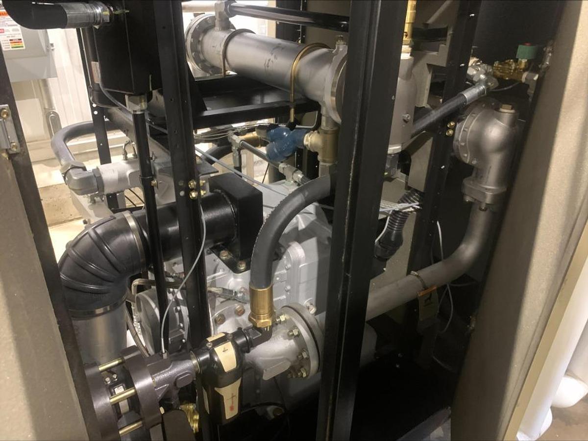 Used 2022 Ingersol Rand IR IRN100H OF Oil Free Oil Less 100 Hp Rotary Screw Air Compressor