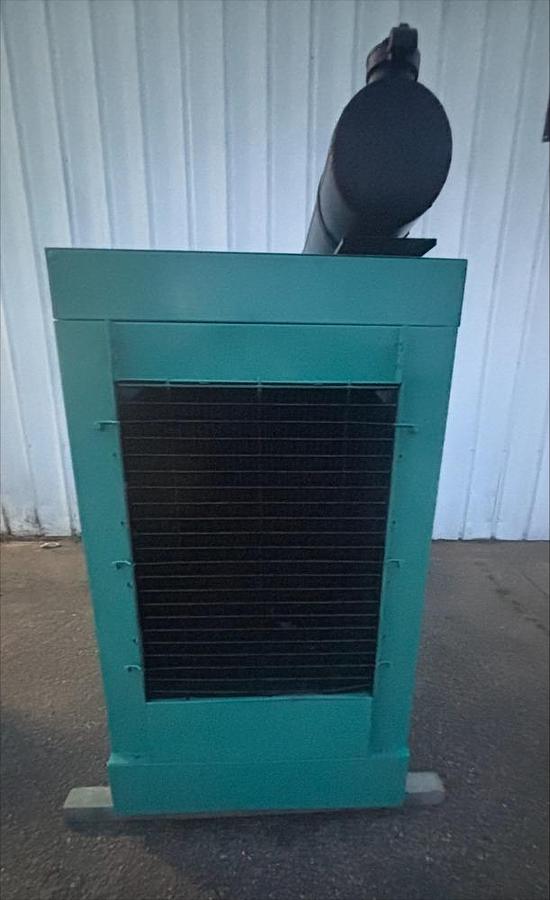 Used Cummins Onan 80ENAD 80 Kw Natural Gas & Propane Standby Generator 633 HRS