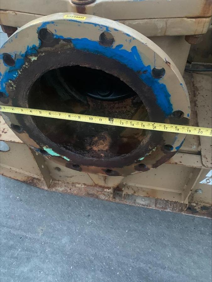 Used 2016 Gorman Rupp PA12A60-B 12" Water Pump Prime Aire Diesel 130 Hp Cummins 6031 Hrs