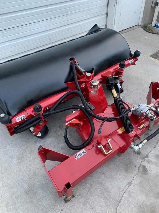 Used Toro 30743 Mower Hydraulic Rotary Broom Sweeper Attachment 4 GroundsMaster 300s