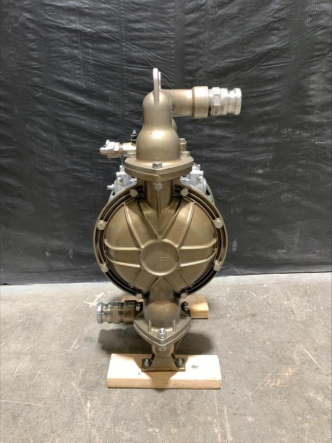 Used Yamada 2" sc414 Stainless Steel Air Powered Double Diaphragm Pump NDP-80BST-NPT