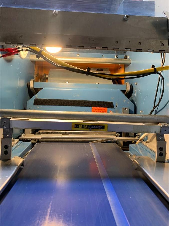 Used Rosenthal 12" Automatic Digital Precision Sheeter Cutter WA-S-1-HHEVAC-24V