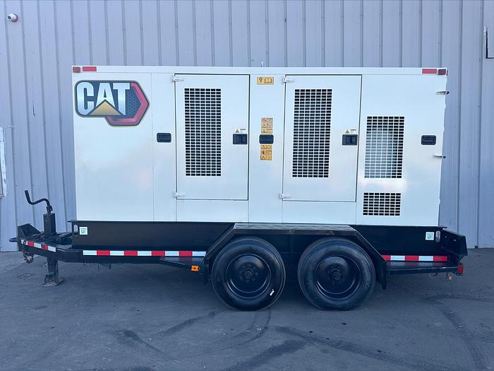 Used Caterpillar Cat XQ200 200 Kw 1&3 Phase Towable Diesel Generator 3853 Hrs