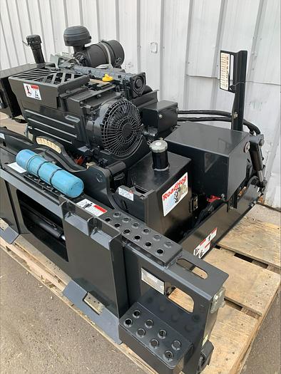 Used RoadHog RH4060-W Skid Steer Diesel Powered 42" 64 HP Asphalt Grinder Cold Planer Attachment 12.9 Hours!!!