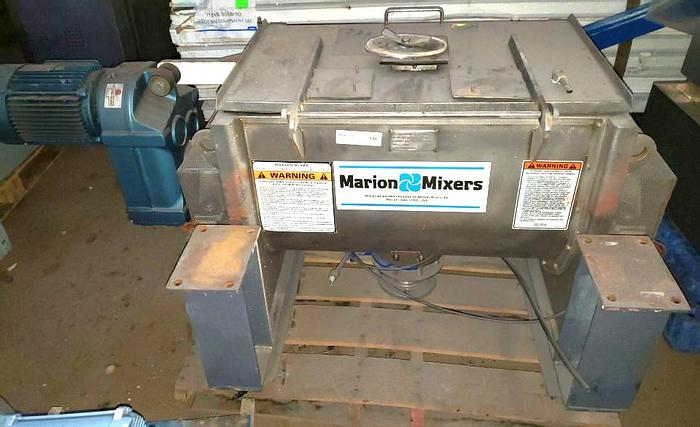 Used 4 CU. FT. MARION RIBBON BLENDER - S/S - 3 HP