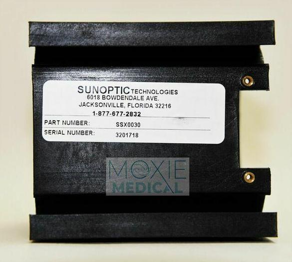 Used Sunoptics Technologies P/N SSX0030 Lamp module for Titan 400 Light Source