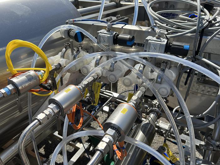 Used CIP, 2-Tank, (2) 185 Gallon Tanks, Sani-Matic, 316L Stainless Steel #S744634