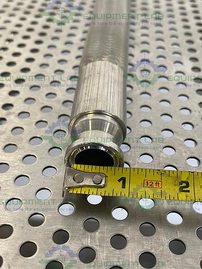 Used 10" Braided Hose w/ 3/4" Sanitary Fitting