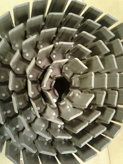 Used PLASTIC CONVEYOR BELT 7.5"x 9.83 feet