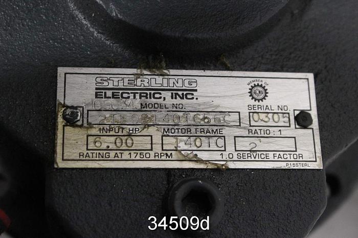 Used Sterling Electrtic Reducer, 2/1, Model: 2TBQ214056C #34509