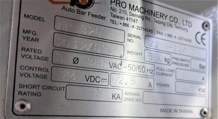 Used 2011 TORNOS GAMMA 20/6