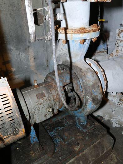 Used GOULDS PRIMARY POSI FLOW FEED PUMP WITH 125 HP MOTOR